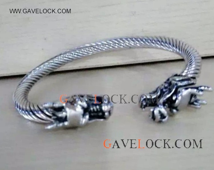 Dragon Head Punk Fashion Bangle